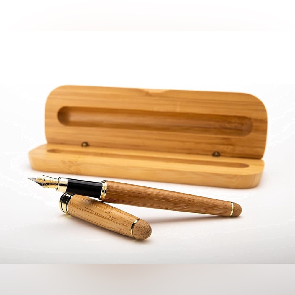 NWOT Dryden Designs Luxury Bamboo Fountain Pen